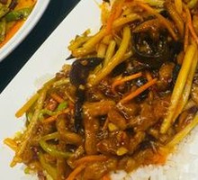 Fish-Flavored Shredded Pork Rice Bowl