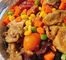 Signature腊味四宝 Baozi Rice with Four Delicacies
