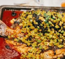 Stinky Bean Sauce Grilled Fish