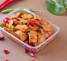 Spicy Pot-Braised Tofu with Leaves
