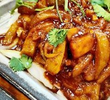 Braised Eggplant in Soy Sauce