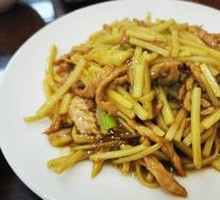 Bamboo Shoots with Pork Tenderloin Strips