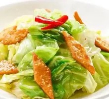 Cabbage Stir-Fried with Naan