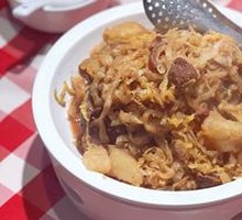 Pork Cutlet with Sauerkraut
