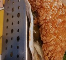 Spicy Fried Chicken Tacos