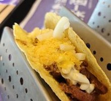 Beef Tacos in Red Sauce