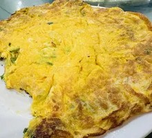 Fiddlehead Fern and Egg Pancake