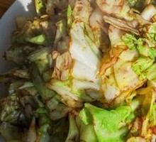 Stir-fried Napa Cabbage