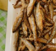 Fried Baby Male Fish