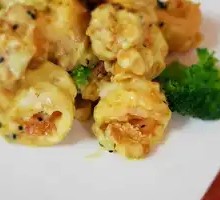 Mustard Shrimp Balls