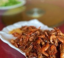 Fried Small River Shrimp
