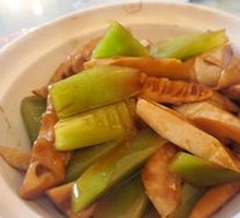 Stir-Fried Double Bamboo Shoots