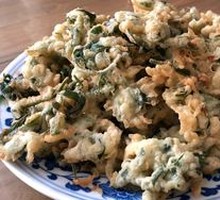 Pan-fried Egg with Greens