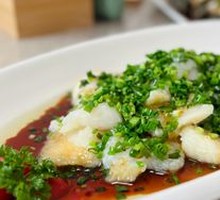 Leek-flavored Cod