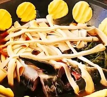 Stewed Fish in Iron Pot