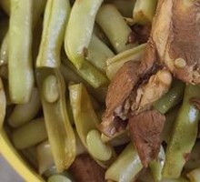 Stewed Pork Ribs with Green Beans