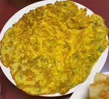 Fiddlehead Fern and Egg Pancake