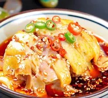Spicy麻 Chicken with Chili and Sichuan Peppercorns
