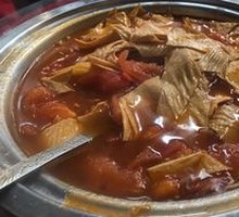 Tomato Tofu Skin Soup