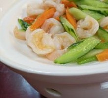Cucumber and Shrimp
