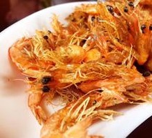 Fried Small River Shrimp