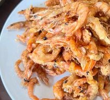 Fried Small River Shrimp