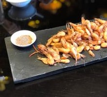 Crispy Local River Shrimp