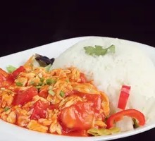 Tomato and Egg Fried Rice