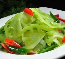 Stir-Fried Green Tomatoes
