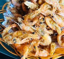 Crispy Fried Small River Shrimp