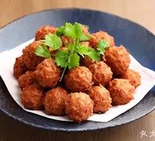 Crispy Fried Meatballs