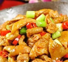 Spicy Pork Intestines Stir-fry