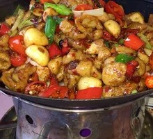 Spicy Pork Intestines Stir-fry
