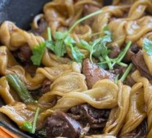 Stir-fried Chicken with Rolled Dough