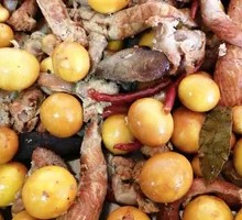 Old-Style Smoked Chicken Offal