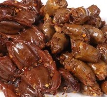 Sweet and Spicy Duck Gizzard