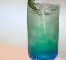 Blue Orange Jasmine Iced Tea