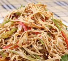 Scallion-flavored Tofu Noodles
