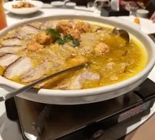 Smoked Meat and Pickled Cabbage Hot Pot