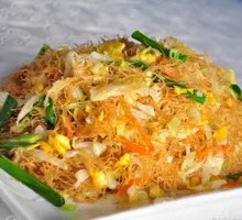 Ham Fried Rice Noodles
