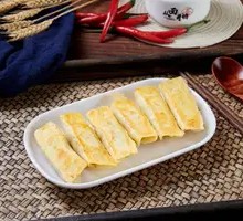 Signature Dumpling Pancakes