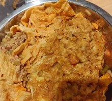Golden Fried Egg Snail Noodles