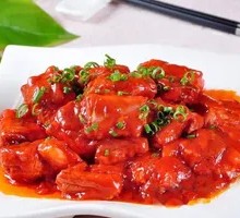 Vegetarian Sweet and Sour Pork