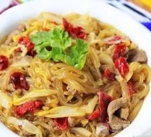 Sour Cabbage with Vermicelli and Boiled Pork