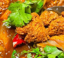Stuffed Fish Roe Hot Pot