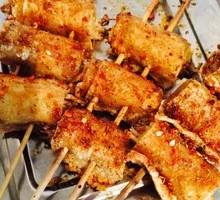 Enoki Mushroom Skewers