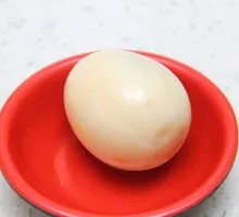 Hard-boiled egg