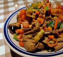 Stir-fried猪 Liver