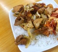 Honey Glazed Crispy Chicken Rice Bowl