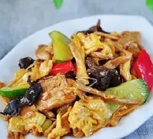 Farmhouse Mushu Pork Rice